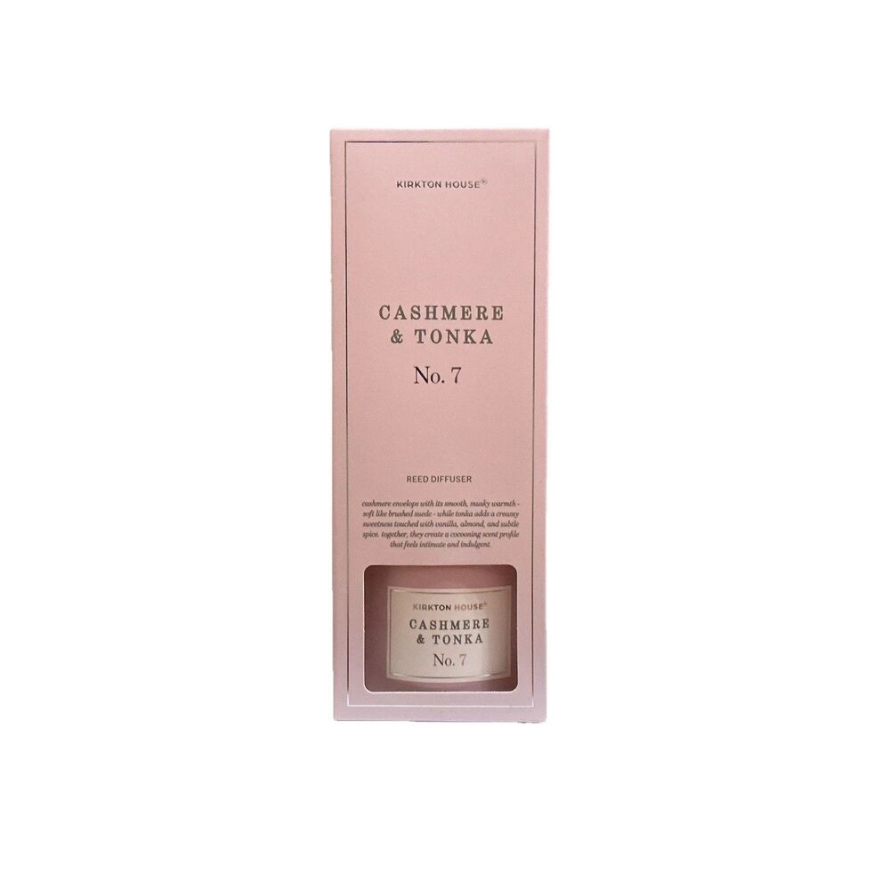 Kirkton House Reed Diffuser Cashmere & Tonka No. 7 Lily White Musk Vanilla 100ml